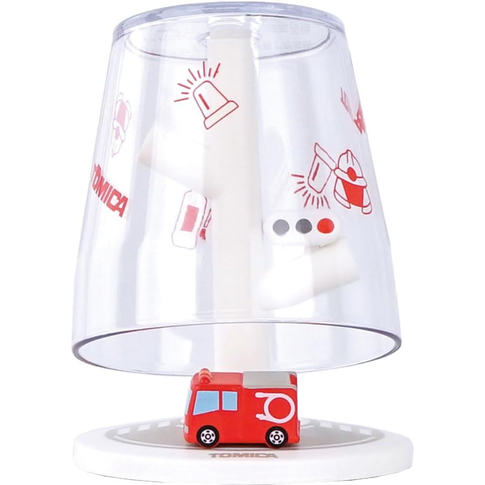 Hashy Mini Gargle Cup and Stand Fire Truck Tomica TC-3552