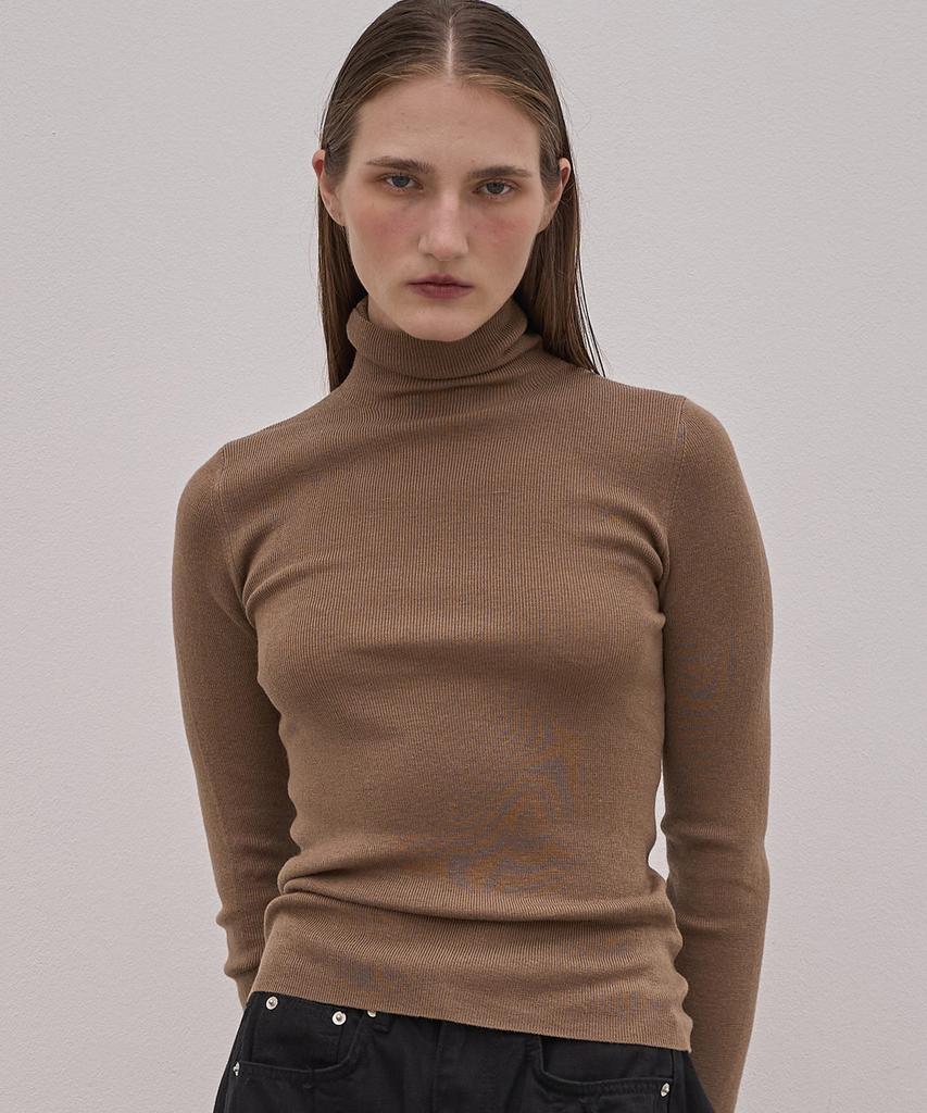 ELLIOTI Turtle Neck Knit Ts_5Color