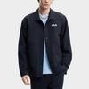 FILA Original Fashion Classic Retro Sports Casual Versatile Loose Woven Jacket Men jackets Legendary-Blue F11M629402FNV