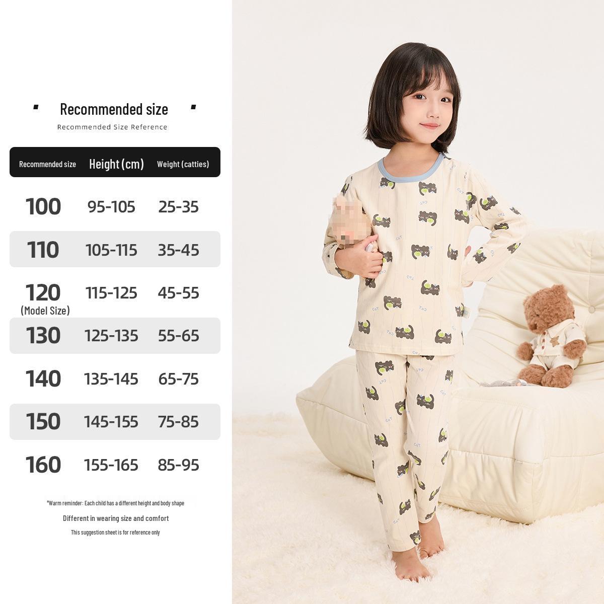 

Детский осенний комплект-двойка Fairy Tale Memories - Топ с принтом большого мальчика и брюки 2025 120 cm