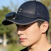 Summer Breathable Mesh Solar Fan Cap Outdoor Sun Protection Baseball Hat with USB Fan
