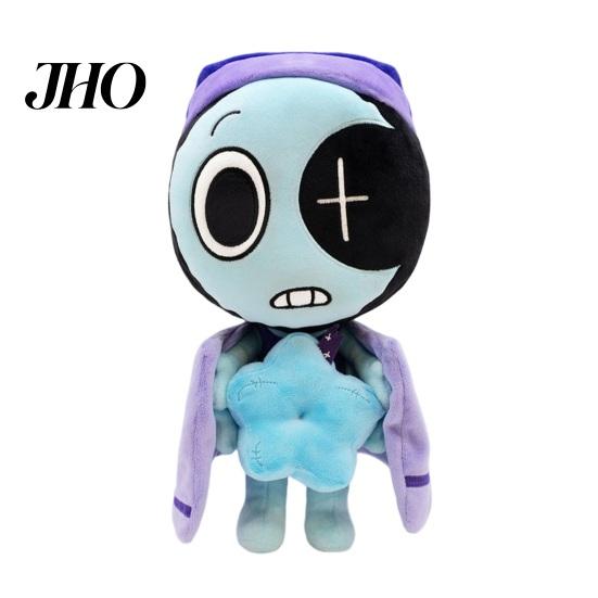 Plush Doll Gift Cartoon Horror Doll, Soft Stuffed Animal Toy for Game Fans, Collectible Gaming Cute Ragdoll Kids Boys Girls, Birthday Friends