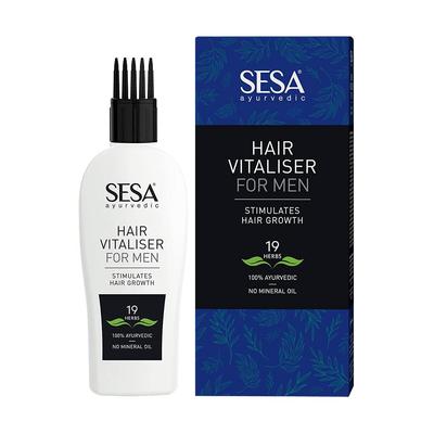 Haarvitalisierer für Männer 100 ml Haaröl für Haarwachstum und Haarausfallkontrolle Nährende Ayurvedische Kopfhautbehandlung Natürliche Nichtfettende Formel