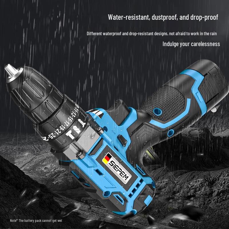 

Lingyang 21V Cordless Impact Drill Screwdriver Kit CN plug (adapter included)