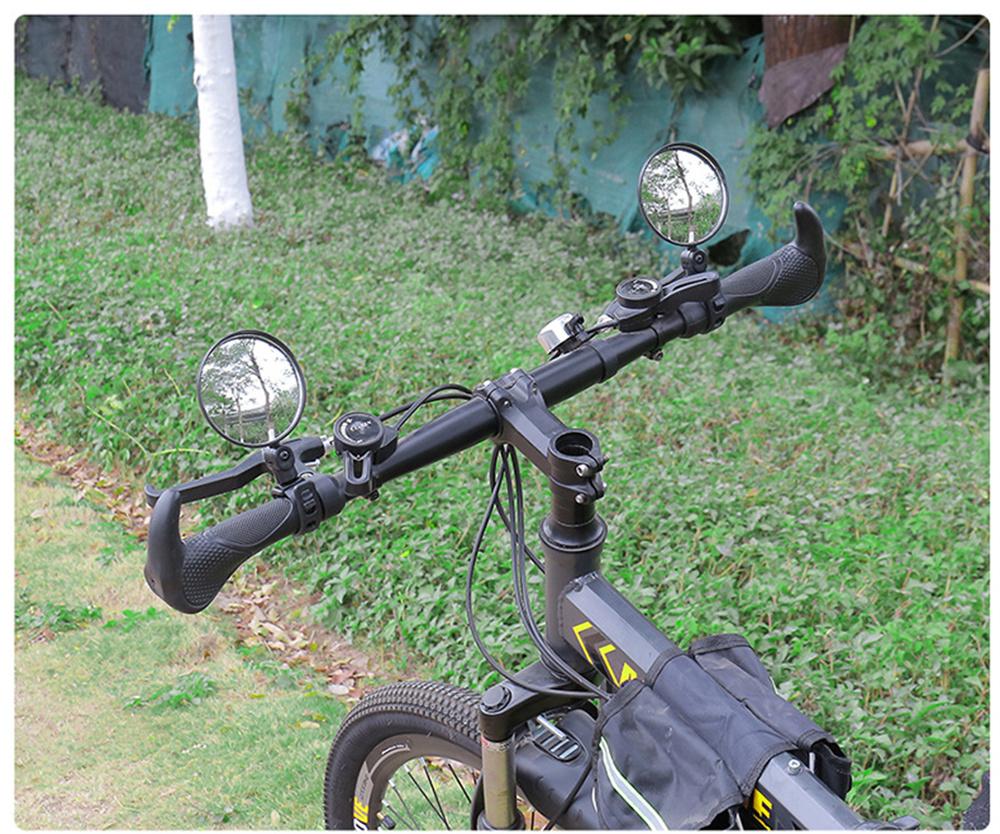 Universal Bicycle Mirror Handlebar Rearview Mirror for Bicycle Motorcycle 360 Rotation Adjustable Bike Riding Cycling Mirror 2pcs