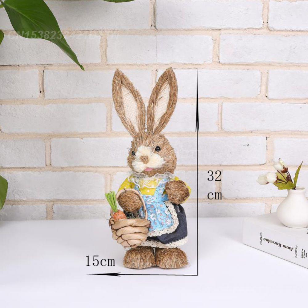 Domácí Dekorace Obývacího Pokojí Simulované Králíci Netoxické Kawaii Velikonoční Dekorace Dětský Dárek Ekologicky Šetrné Bezpečné