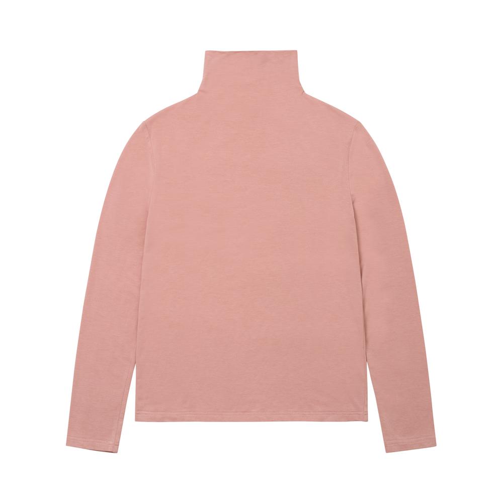 Left Seoul Loose Fit Turtleneck [Pink] Free/Free