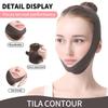 Universal English Face Slimming & Lifting Band - Celebrity Style V-Shape Jawline Enhancer