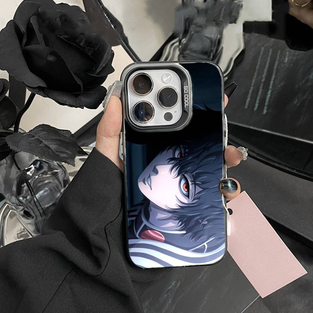 Record of Ragnarok Anime Handyhülle Für iPhone17, 16,15,14,13,12 Pro Max Schwarzes Candy Mat Stoßfestes Cover
