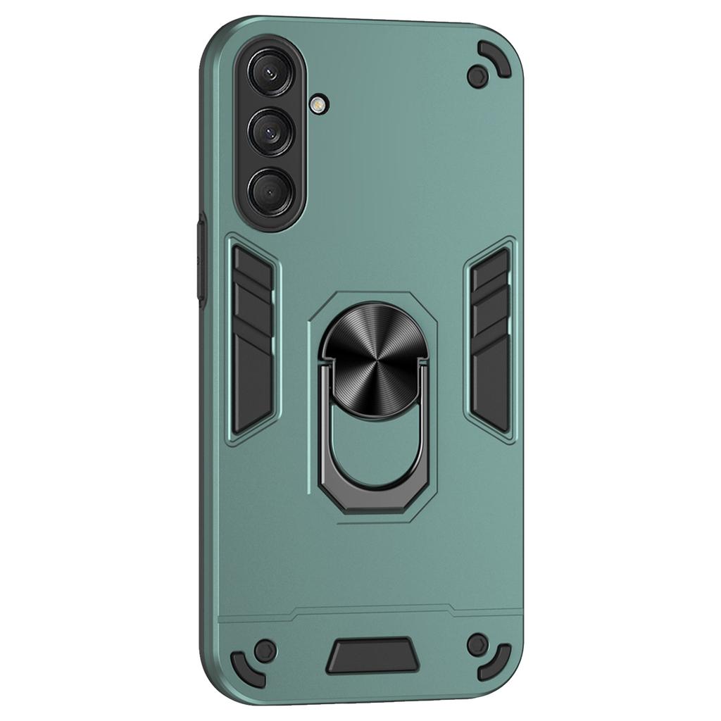 Capa de PC+TPU com anel giratório para Samsung Galaxy M55 5G