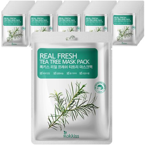 Rockiss Real Fresh Teatree Mask Pack 50pcs NONE