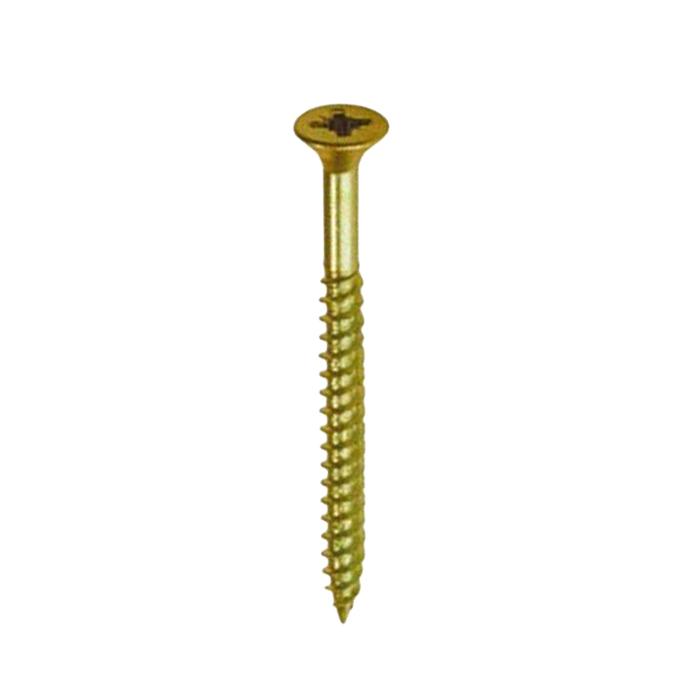 Securit Flat Wood Screws (Pack of 10)