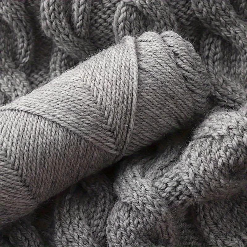 6 Pcs Premium Soft & Durable Alpaca Blend Yarn Worsted Weight, Perfect for Knitting Sweaters Assorted Colors