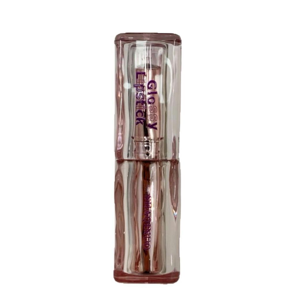 Saki Nuo Kristallklarer Glänzender Lippenstift: Langanhaltendes, reines Desire Nude Make-up mit Spiegelfinish