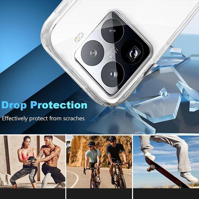 Coque de protection - Xiaomi - 15 Pro - Antichoc - Transparent - Intégrale 360°