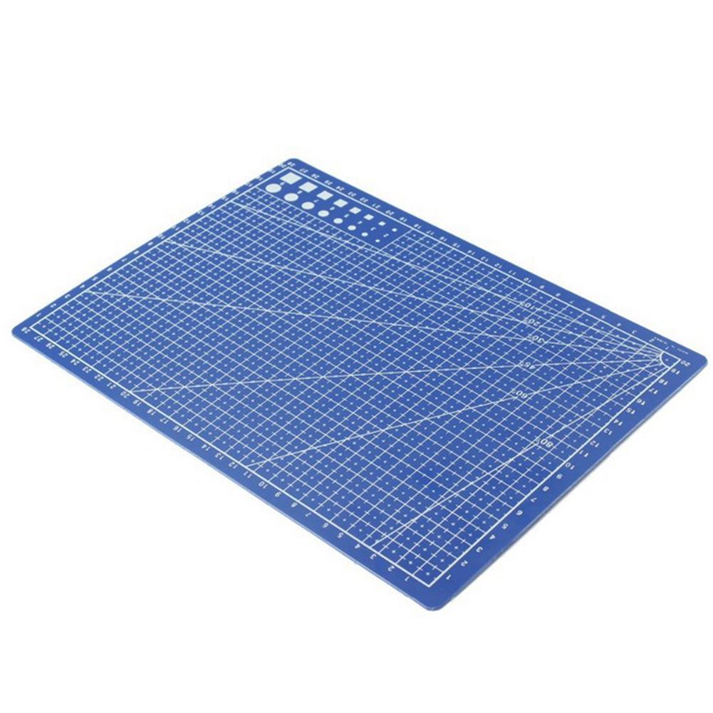 

A4 PVC Cutting Mats Plate Double-sided Engraving Cutting Board Mat Handmade Hand Tools blue #1