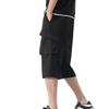 Men's Casual Lightweight Breathable Drawstring Cargo Shorts Loose Fit Stretchable Sportswear with Multiple Large Pockets for Outdoor Activities