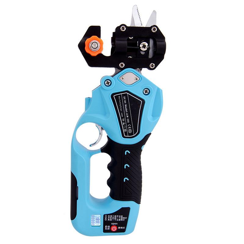 

Электрический секатор 2-в-1 и прививочный секатор, многофункциональная прививочная машина, портативные садовые электроинструменты синий