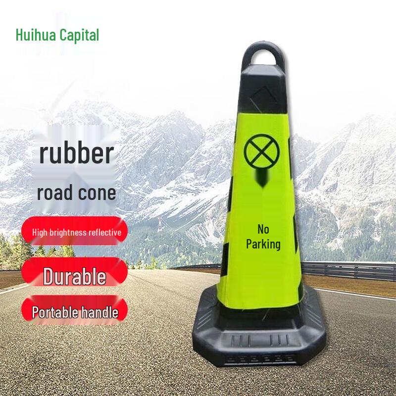 Reflective Rubber Traffic Cone