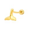 24K pure gold Lucky 1 piercing