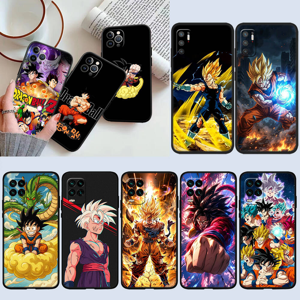 COOL Dragon Ball Phone Case for Redmi Note 12 12S 12C 13 13C 13R 14 14S 14R 14C 11A 13X A3 A3X A4 A5 Pro Max Plus