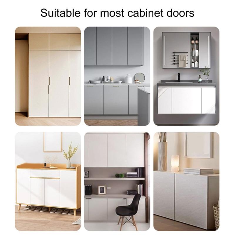 Invisible Press Release Cabinet Latches Auto Popping Mechanism No Handle Designs Magnetic Cabinet Door Opener for House