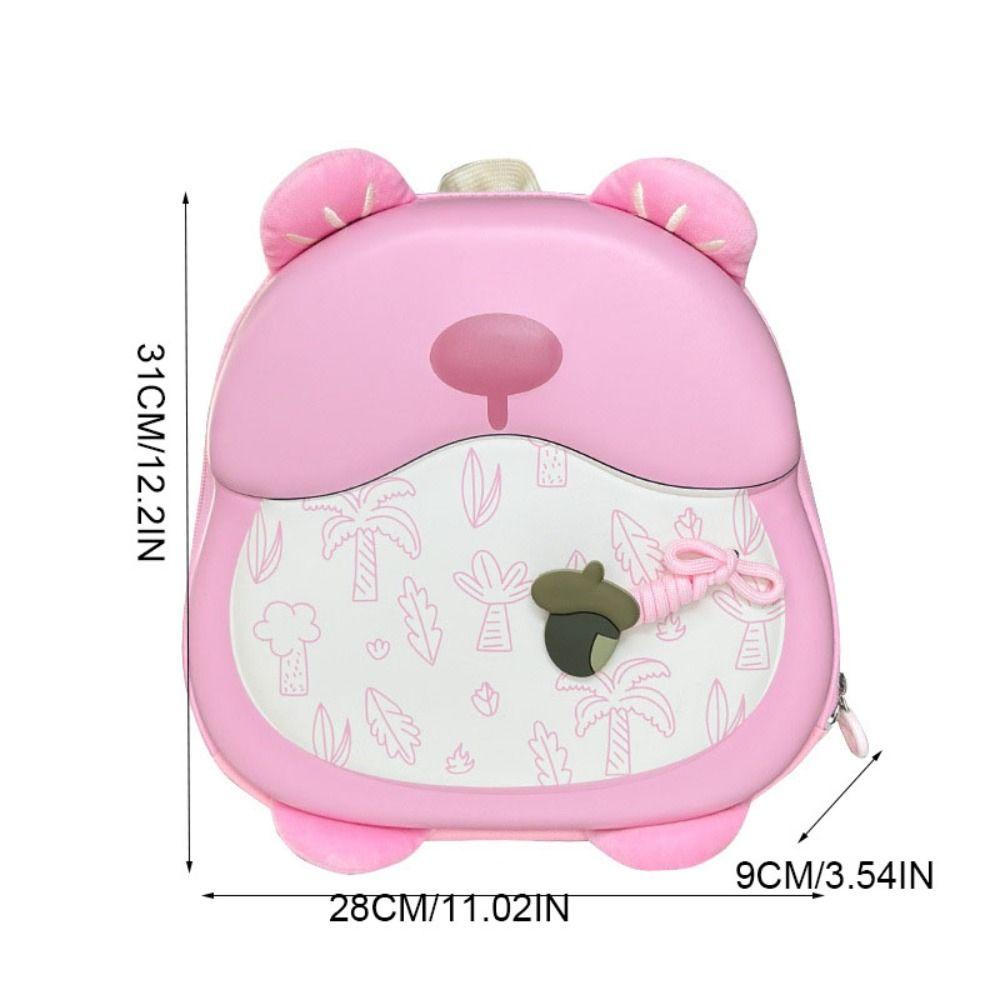 Oxford Cartoon Kids Backpacks Bear Toddler Daycare Bag Fashion Children's School Bag  Boys