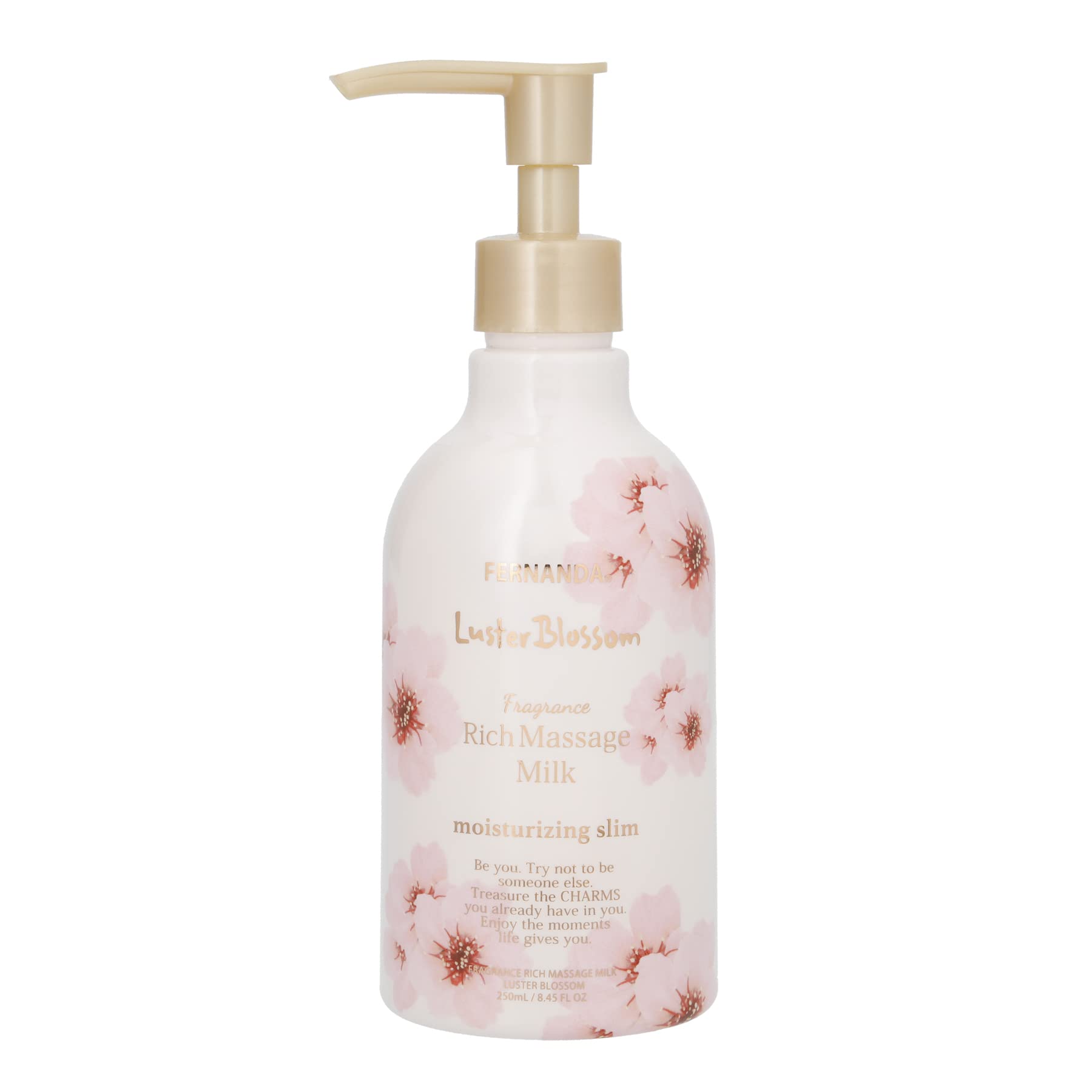 

FERNANDA Ароматизированное массажное молочко Luster Blossom 250 г