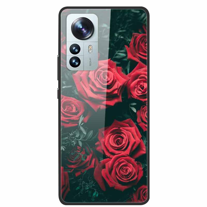Tempered Glass Cases For Xiaomi 12T 5G Case Hard Phone Back Cover for Xiaomi 12T Pro Protection Shells Mi 12 T 12TPro 2022 Cool