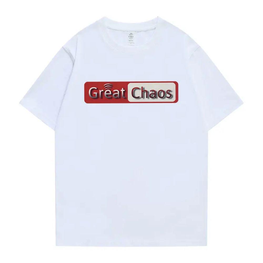Ken Carson Chaos Pattern Hip Hop T-Shirt for Men