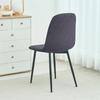 1/4Pcs Jacqaurd Shell Chair Cover Short Backrest Chair Covers Pure Color Dining Seat Covers Protective Case For El Home