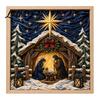 Christian Home Decor Projects 3D Fabric Poke Art Kit for Adults Faith Inspired Holiday Craft Kit DIY Christmas Wall Handmade Religious Gift Layered