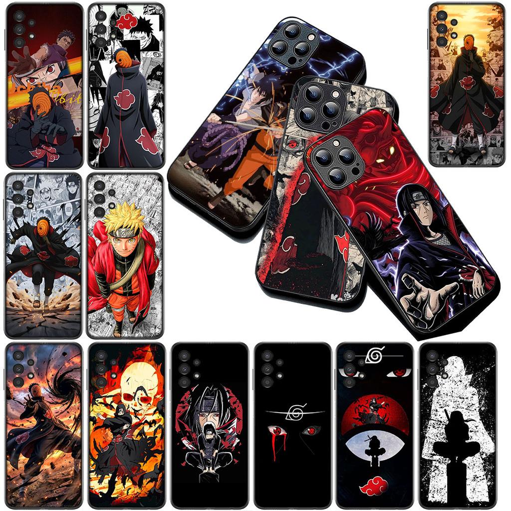 Tobi Obito Narutos Uchiha Sasuke Itachi Phone Case for Samsung Galaxy S20 S22 S21 FE Ultra Plus A07 A17 A15 A16 A25 A57 A37