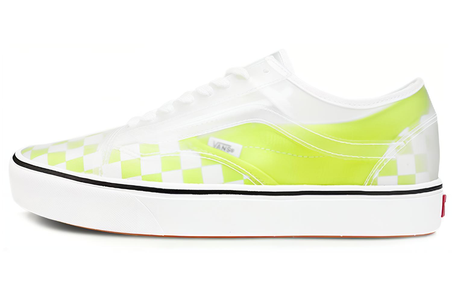 Slip-Skool ComfyCush Vans Safety Yellow Checkerboard VN0A4P3EWYJ 35