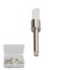 100pcs Dental Polishing Brush Silicone Rubber Disposable Teeth Cleaning Oral Polishing Brush