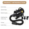 6800W Power Hair Dryer Pet Blew for Dog Cat Grooming Warm Wind Fast Pet Blower Dryer (Blow&Suction 2in1)