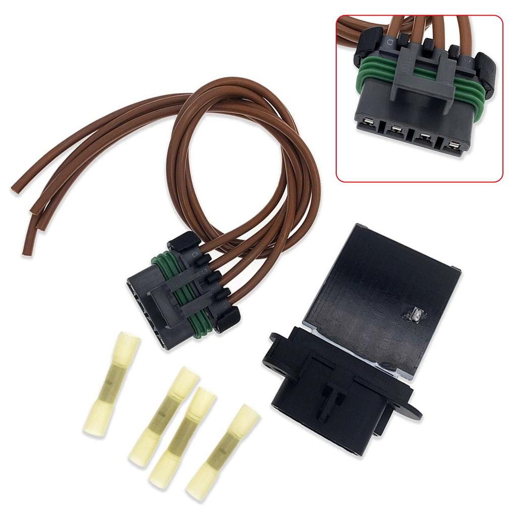 Blower Motor Resistor Kit Harness w/ 8713804050 For Toyota Tacoma 2005-2018