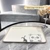Ins Style Rectangular Plastic Serving Tray