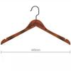 JINGRUIXIANG Vintage Wooden Clothes Hangers (10-Pack)