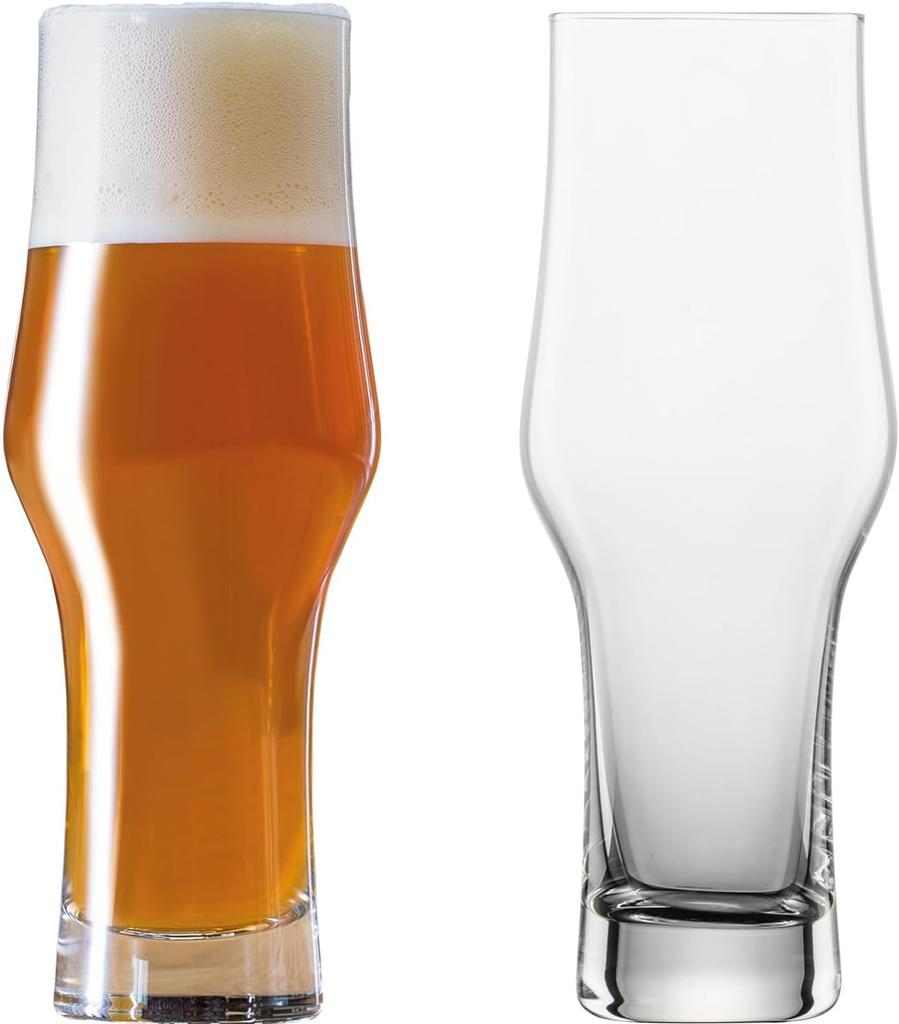 Zwiesel Glass (M123648) Break-Resistant Beer Basic Beer Glasses, IPA, Pair of 2, Machine-Made