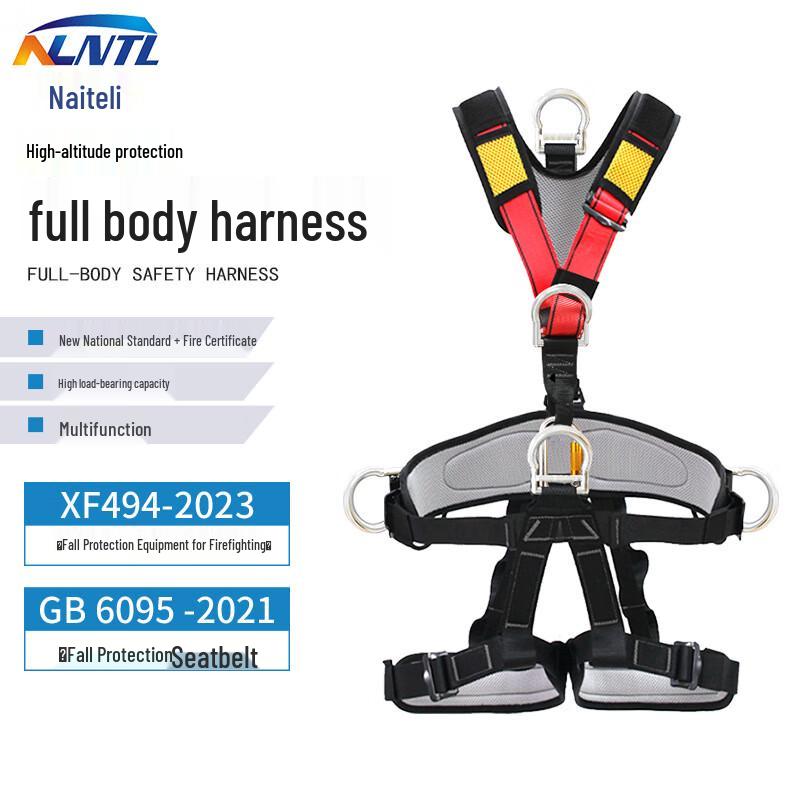 NLNTL Five-Point Full Body Safety Harness Set
