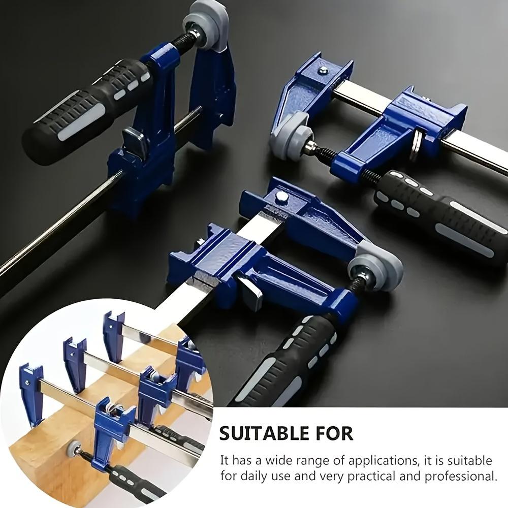 Dřevařské F-svěrky Lehké kované ocelové svěrky F-svěrky s maximálním zatížením 450 liber pro svařování, kovodílna, DIY řemesla