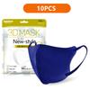 Three-Dimensional Dust Mask Face Masks Cloth Disposable Anti-Dust Protective Masks Ear Loops Mouth Mask Black White Mascarillas