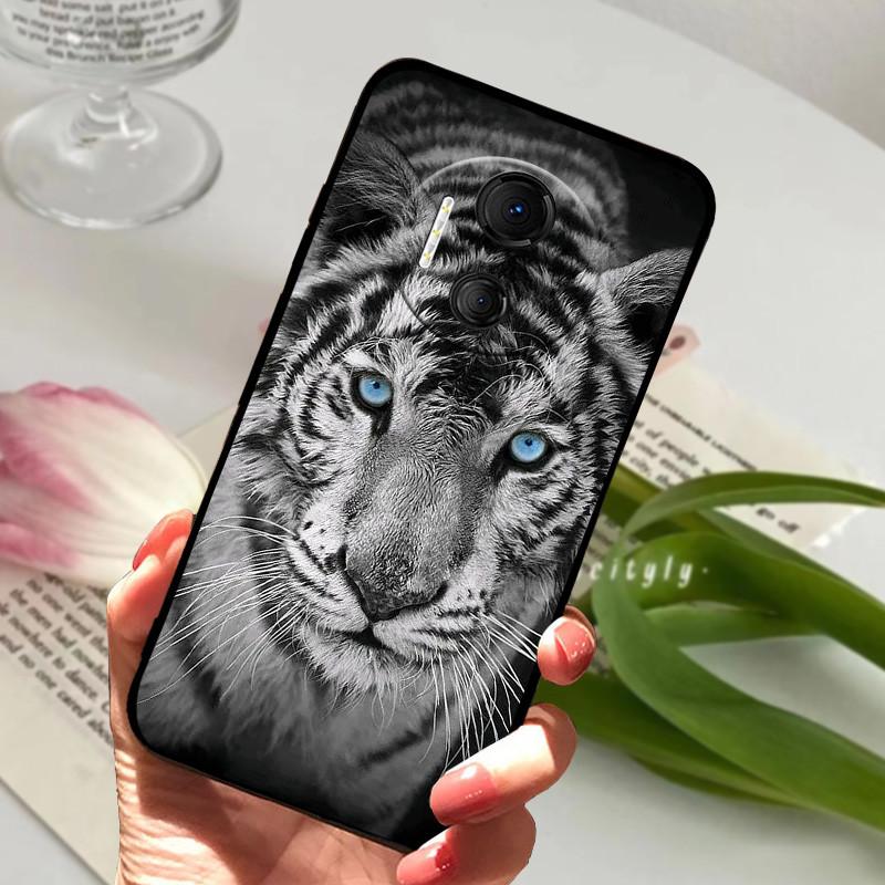 Pro pouzdro DOOGEE X97 Pro Nárazuvzdorné měkké silikonové kryt na telefon z TPU Pro DOOGEE X97 Pro Funda X 97 Pro X97Pro Capa Kočka Vlk Kreslený film