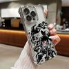 Japanese Anime O-One Piece Art Funda For iPhone 17 Pro 16 15 14 13 12 11 Pro Max Case 17 Plus 17E 16E 17Air Silicone Phone Cover