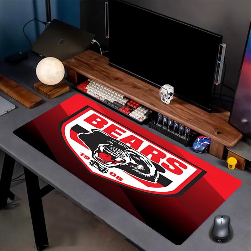 North Sydney Bears Print Mouse Pad, Anti‑Slip Desktop keyboard Mat, for PC Laptop Gaming Working Daily Use, Cool Festival Surprise Gift