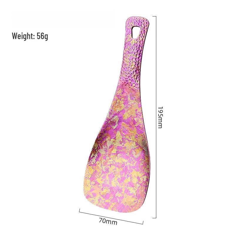 

Ru Han Large Titanium Rice Serving Spoon