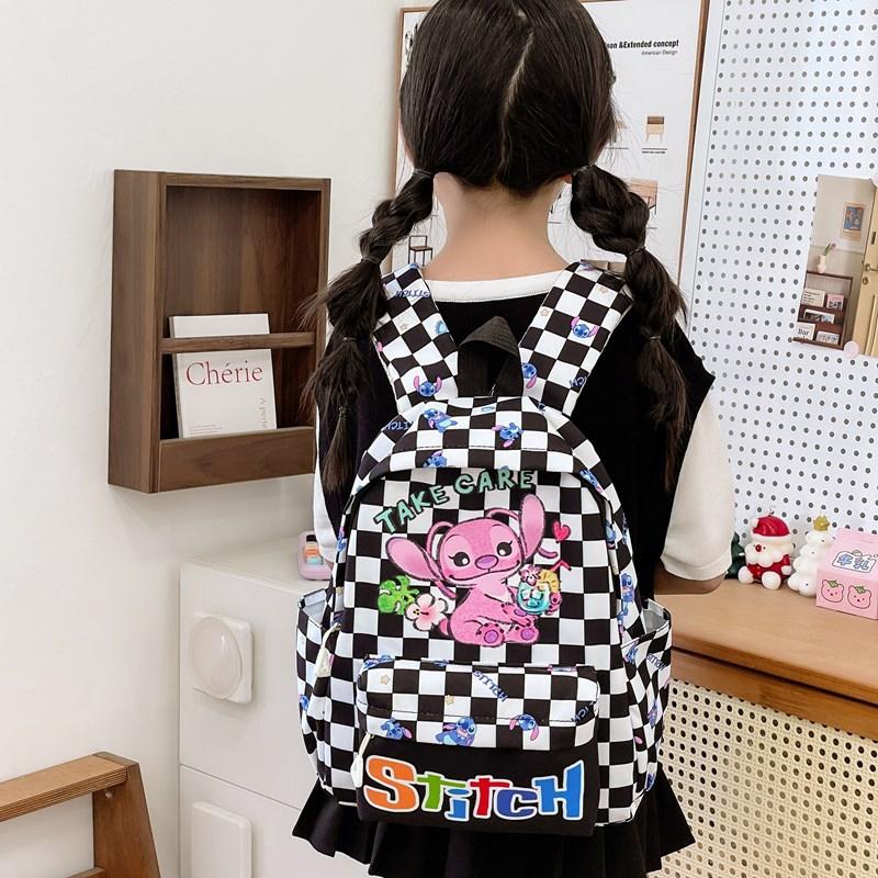 Kindergarten Primary School Students Schoolbag Cartoon Animation Foreign Style Printing Boys And Girls Backpack Large Capacity Children'S Backpack