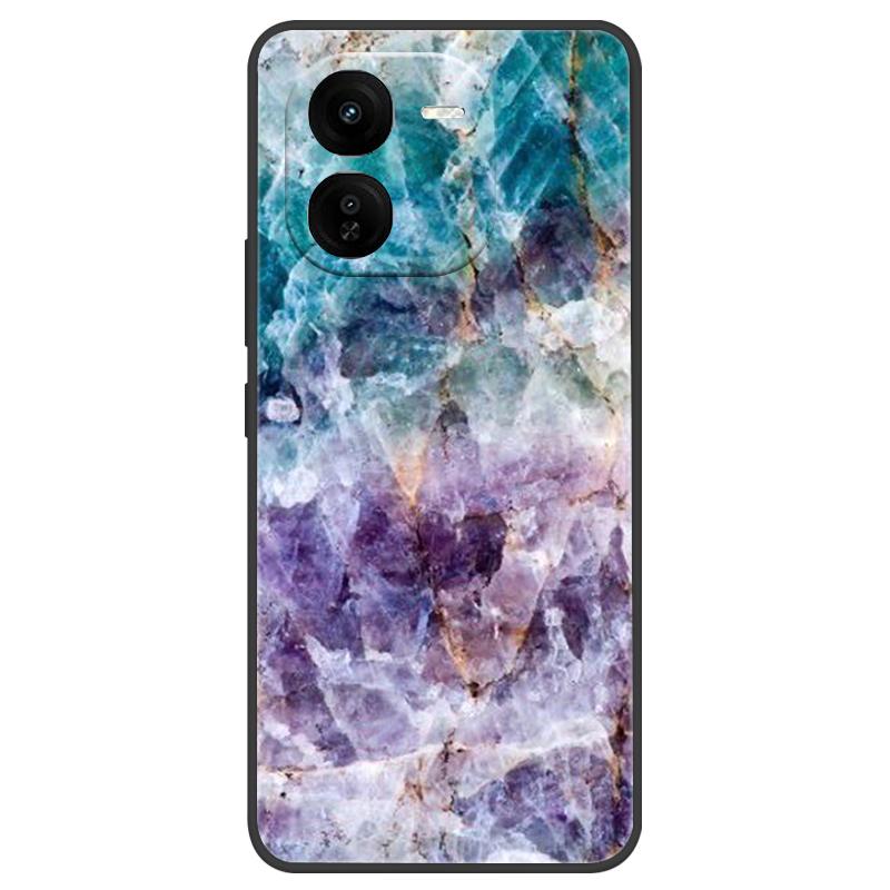 

For Vivo IQOO Z9x Case Silicone Luxury Space Soft Bumper for Vivo IQOO Z9 Turbo Phone Cover TPU Funda For IQOOZ9 Turbo Fashion iQOO Z9x