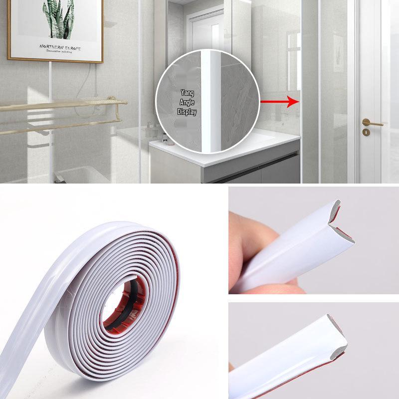 Waterproof Gold Yin-Yang PVC Self-Adhesive Decorative Corner Protector Strip